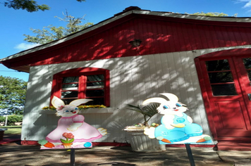 Casa do Coelho estará aberta à visitação no domingo de Páscoa