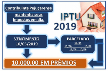 Cota única do IPTU vence na sexta-feira(10)