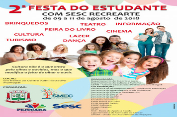 2ª Festa do Estudante com Sesc Recrearte tem programação definida