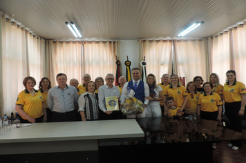 Prefeito recebe visita do governador do Lions Distrito LD-4