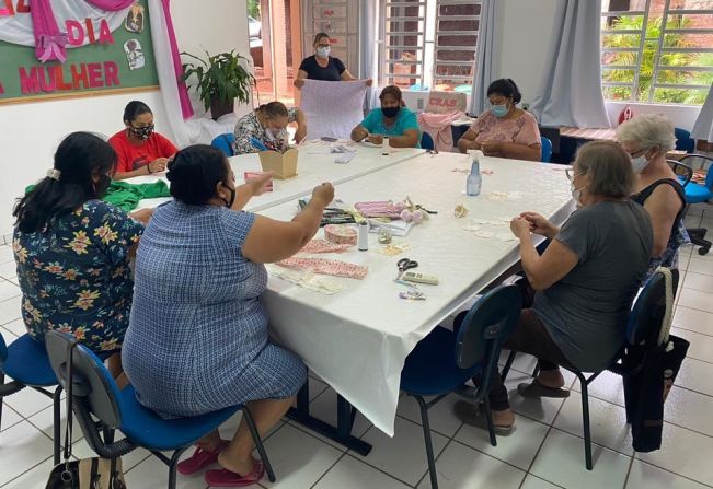 Abertas as inscrições para novas alunas que se interessam em frequentar as oficinas do Grupo PAIF