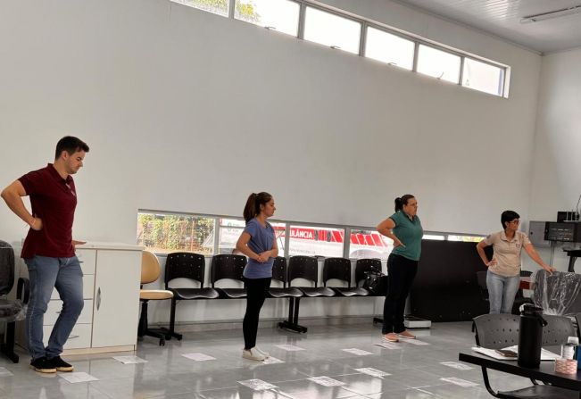 Atividade especial do Janeiro Branco para servidores da Secretaria de Saúde