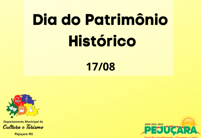 Dia do Patrimônio Histórico 