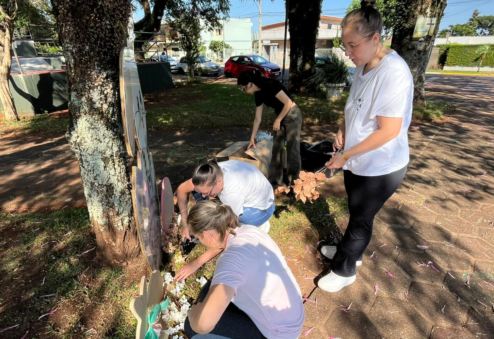 A Páscoa está chegando e os preparativos já estão a todo vapor