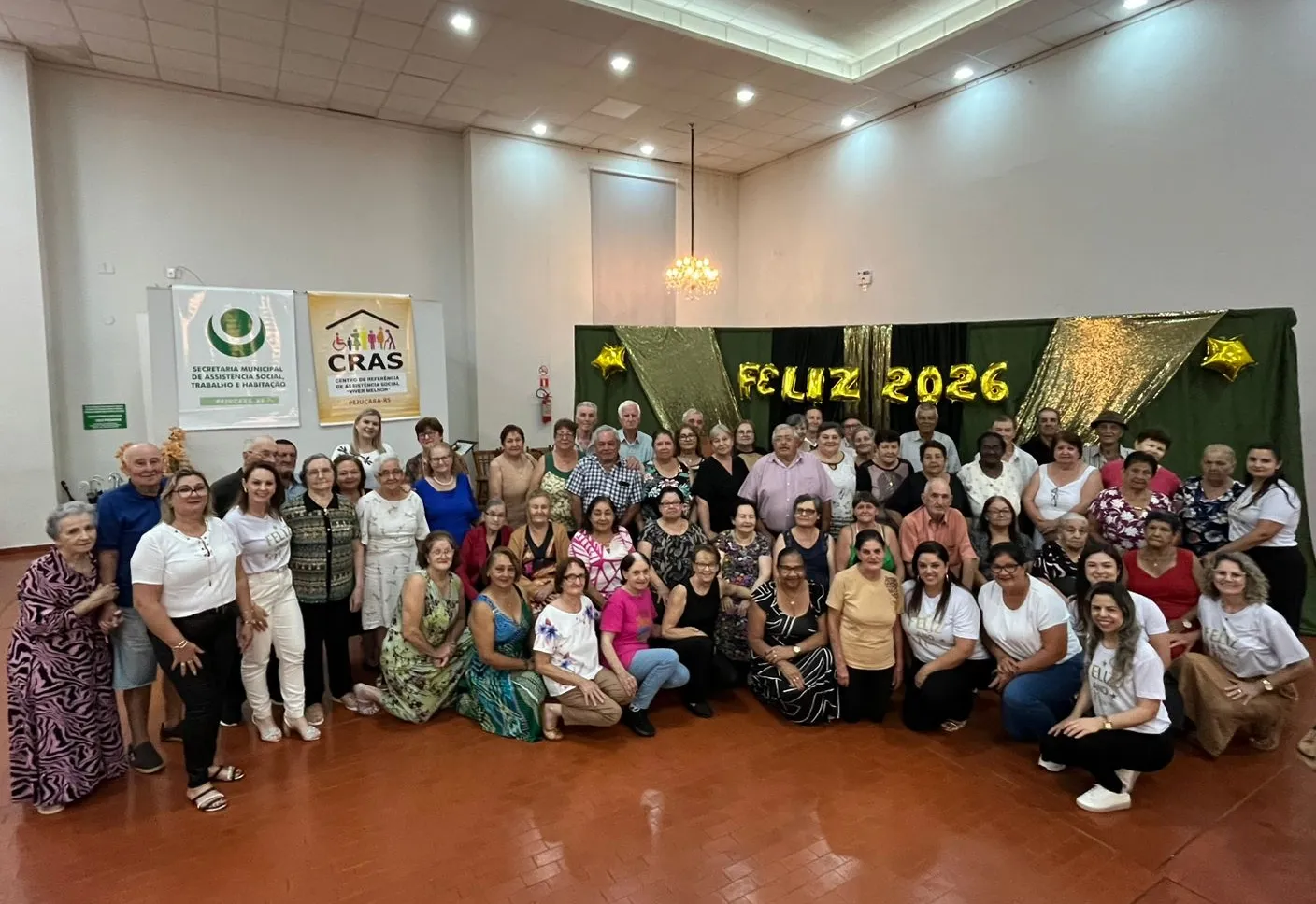 Secretaria de Assistência Social promove Réveillon da Terceira Idade