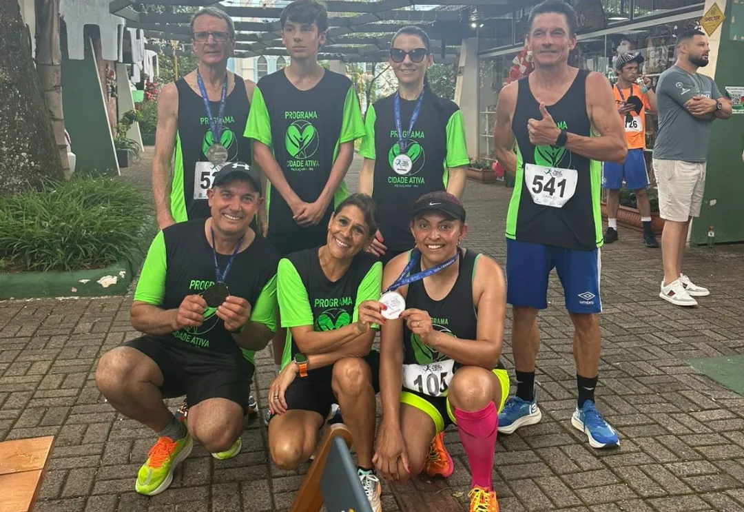 Cidade ativa representa Pejuçara com destaque na corrida Paúl da Rosa Mello