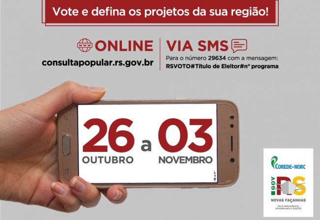 Consulta Popular 2020 tem votação aberta