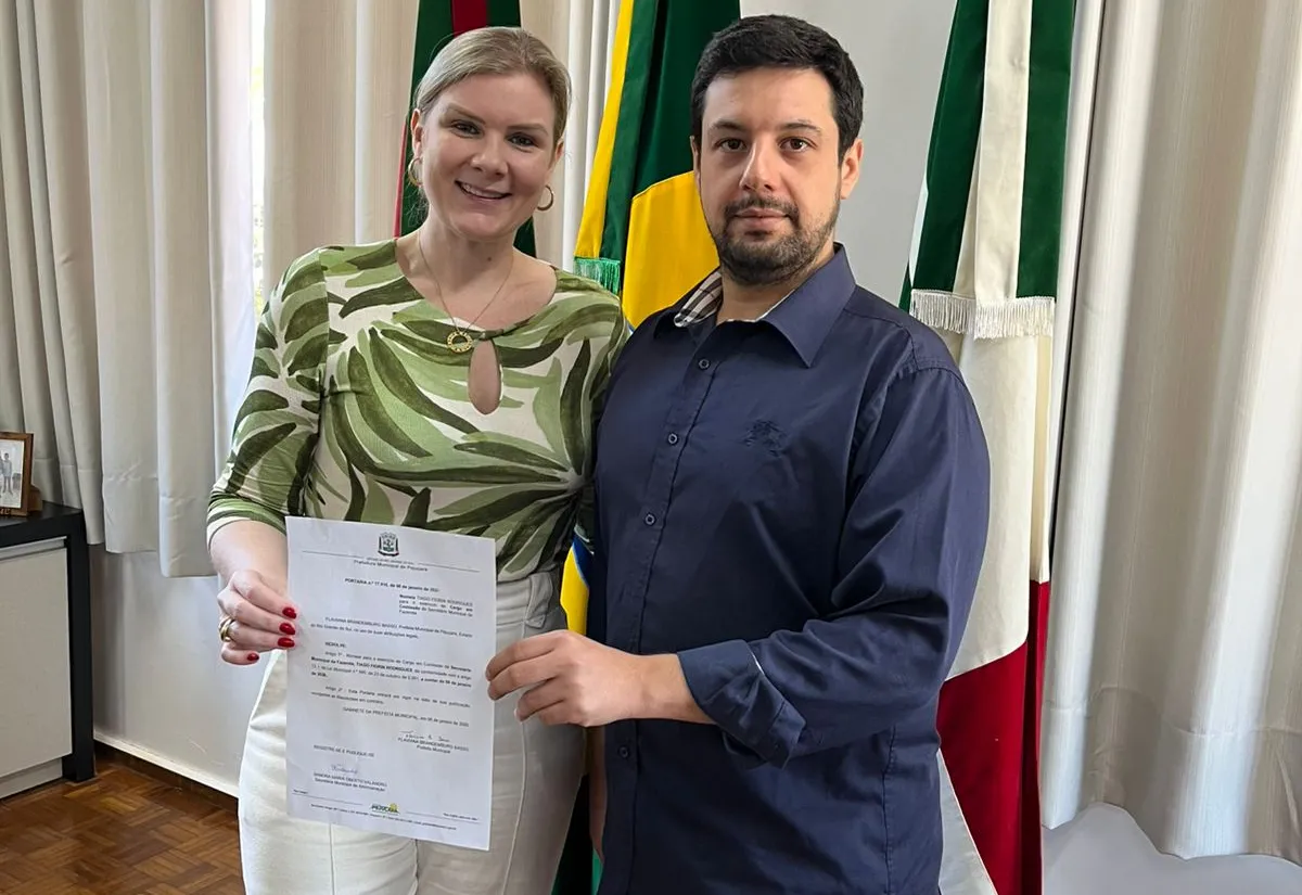 Tiago Fiorin assume Secretaria Municipal da Fazenda