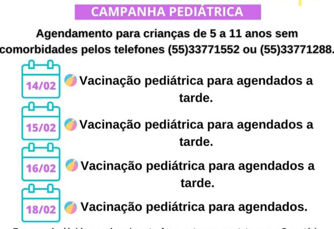 VACINAÇÃO INFANTIL CONTRA A COVID-19