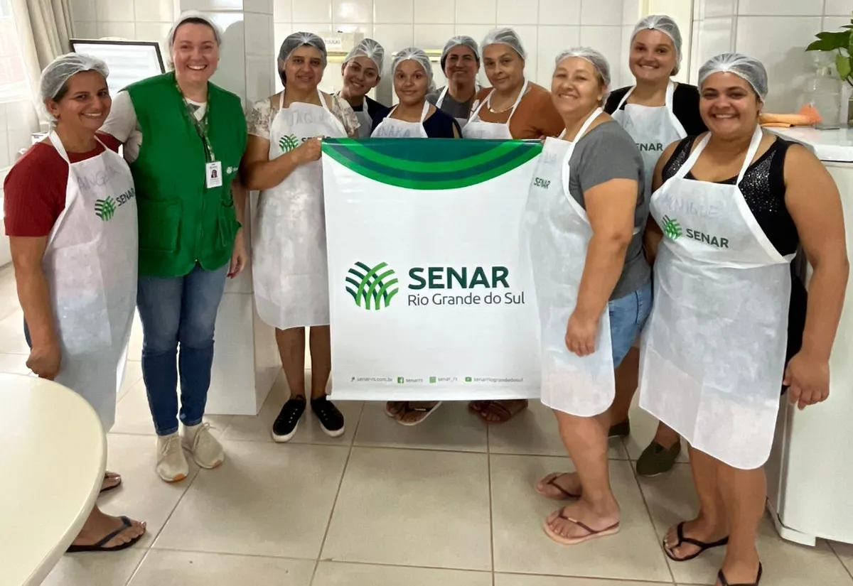 Capacitação para a merendeiras das escolas municipais