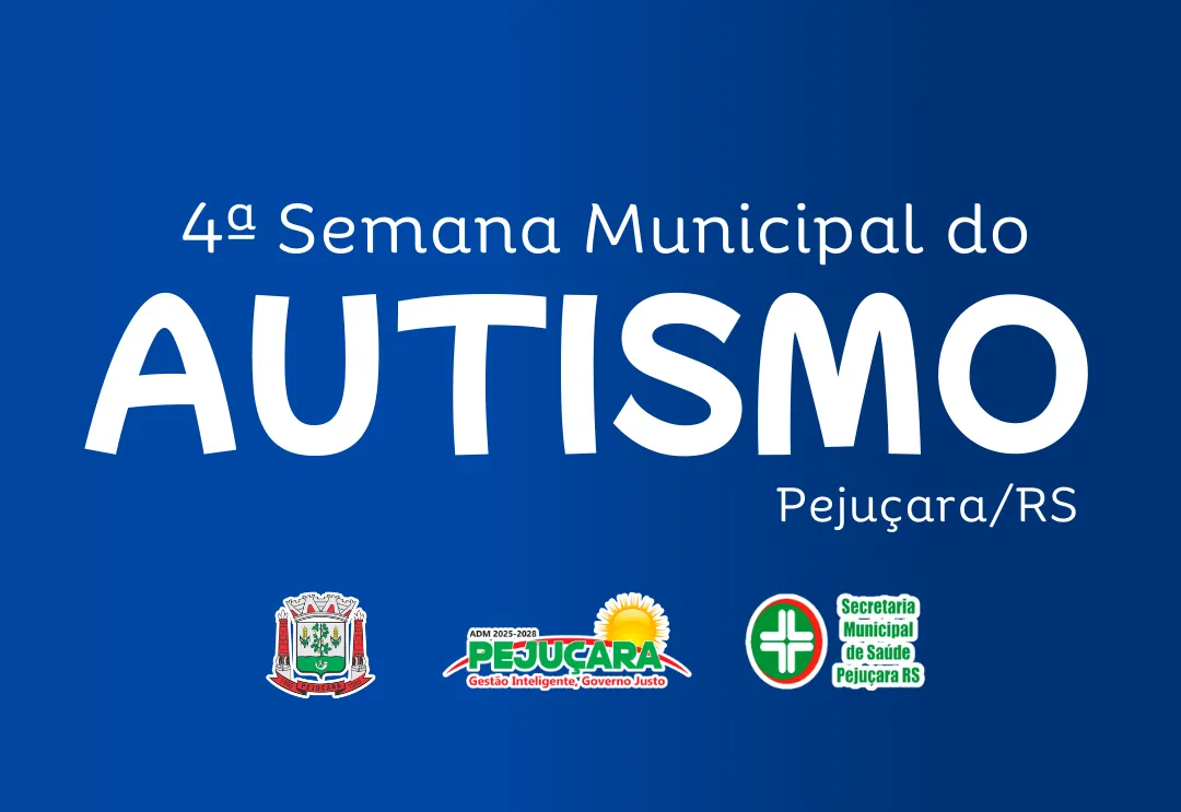 Pejuçara promove a 4ª Semana Municipal de Conscientização do Autismo