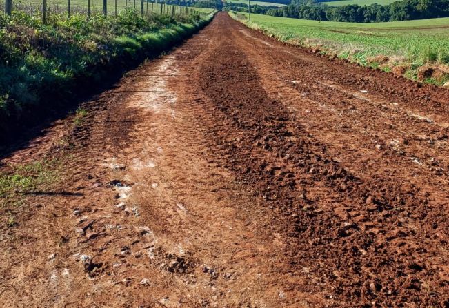 Recuperação de estradas do interior