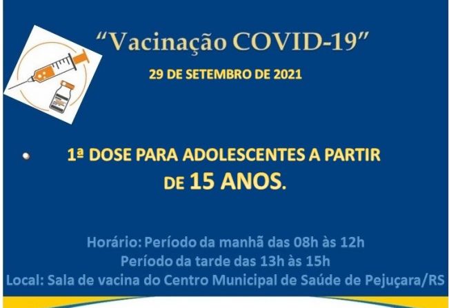 VACINAÇÃO CONTRA A COVID-19