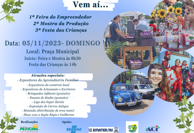 CONFIRMADO! Domingo todos os caminhos te levam a Praça Municipal