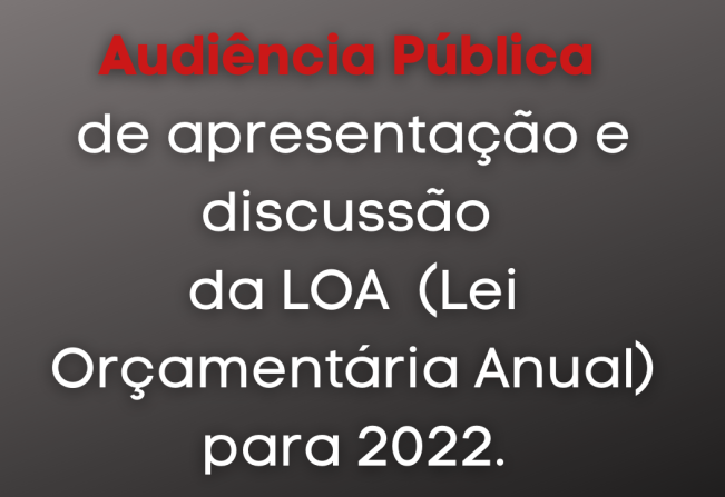 Audiência Pública