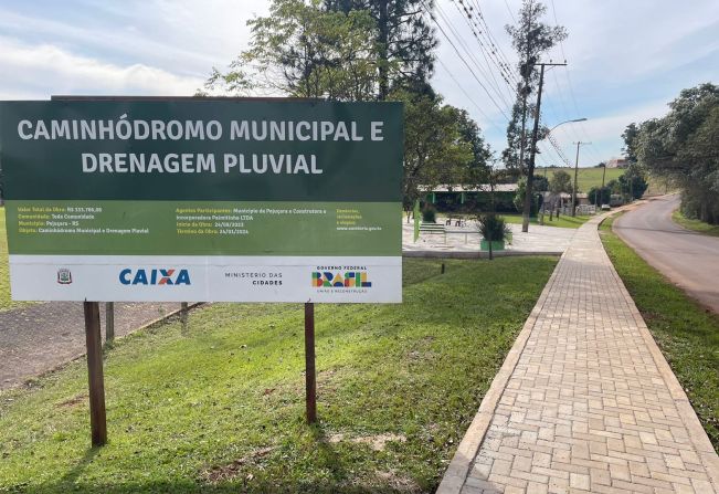 Caminhódromo: Mais uma obra que será entregue aos pejuçarenses