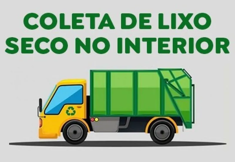 Orientações sobre a coleta de lixo no interior 