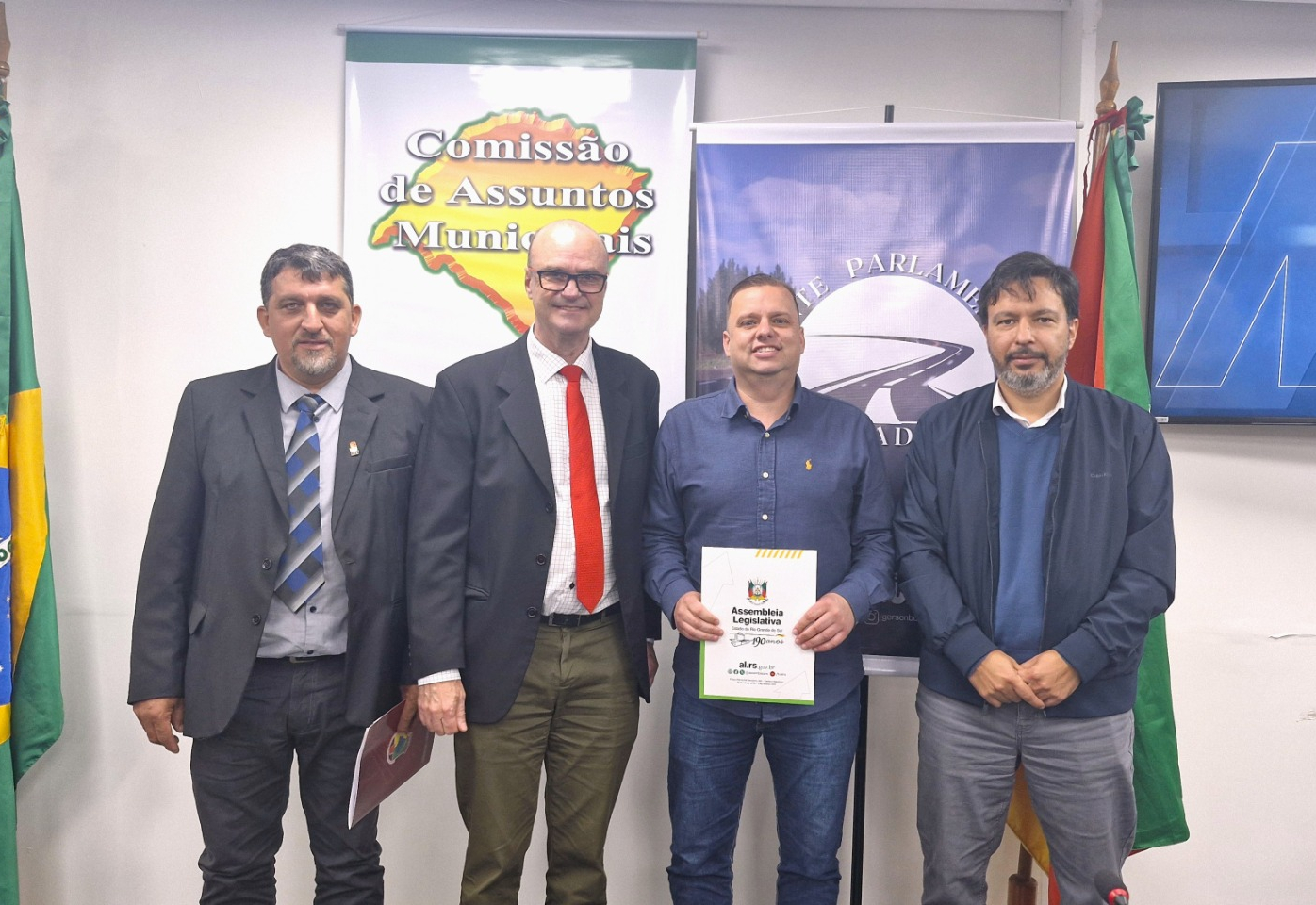 Representantes do município debatem avanços na BR-285 na Assembleia Legislativa