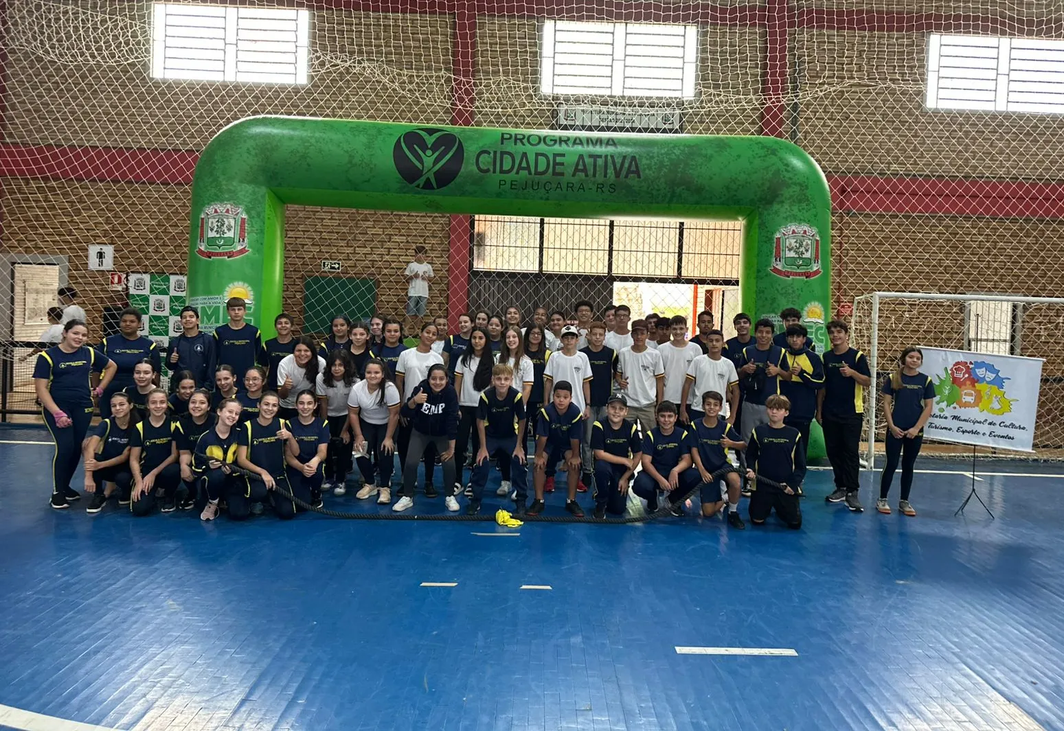 Jogos Rurais 2026 fortalecem o esporte e aproximam escolas em Pejuçara 