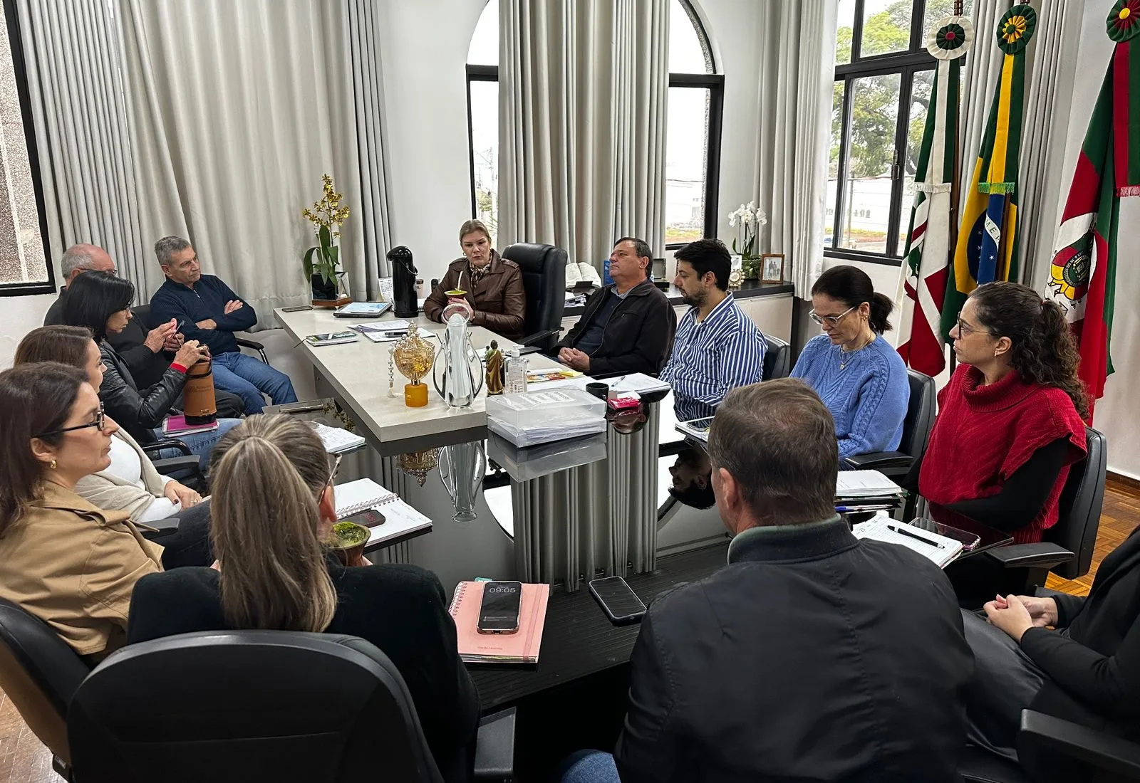 Executivo Municipal avalia ações e projeta demandas para os próximos meses 