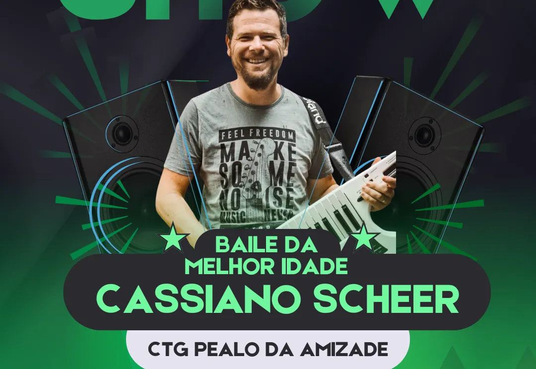10ª Expofeira de Pejuçara - Baile da Melhor Idade com Cassiano Scheer 
