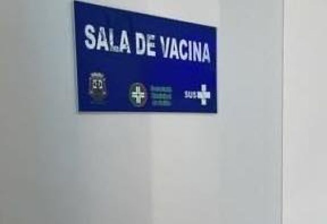 Secretaria de Saúde informa novo horário de funcionamento da Sala de Vacinação 