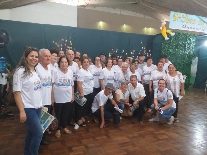 Grupo Conviver participa de viagem à Toca do Coelho em Tapera