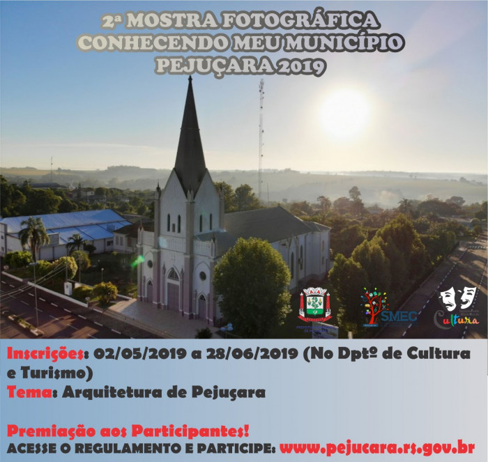 2ª Mostra Fotográfica de Pejuçara tem regulamento divulgado