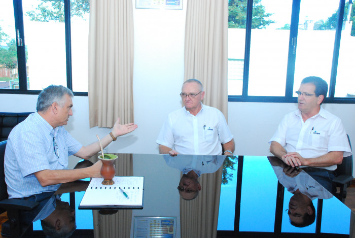 Presidente da COTRIPAL fez visita de cortesia ao prefeito