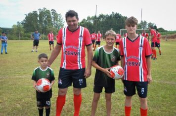 Foto - Bola na Rede na Abertura do Campeonato Municipal de Futebol em Vista Alegre