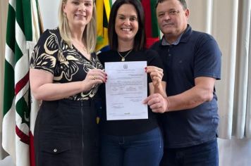 Foto - Posse Secretariado gestão 2025-2028