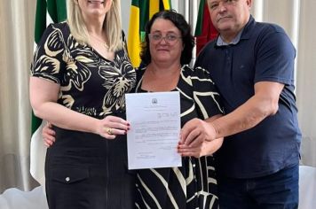 Foto - Posse Secretariado gestão 2025-2028