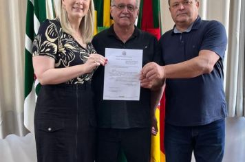 Foto - Posse Secretariado gestão 2025-2028