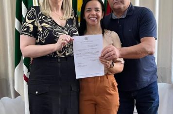 Foto - Posse Secretariado gestão 2025-2028