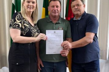 Foto - Posse Secretariado gestão 2025-2028