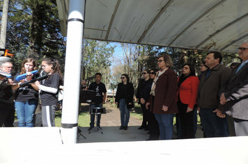 Foto - Ato oficial marca abertura da programação da Semana da Pátria em Pejuçara