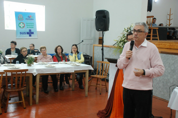 Foto - Celebração à vida e as amizades no almoço dos Idosos de Pejuçara