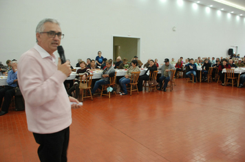Foto - Celebração à vida e as amizades no almoço dos Idosos de Pejuçara