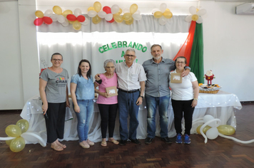 Foto - CRAS reúne idosos para comemorar os aniversários do segundo semestre de 2019