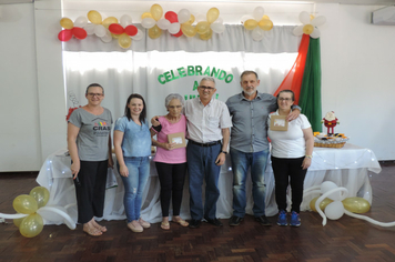 Foto - CRAS reúne idosos para comemorar os aniversários do segundo semestre de 2019