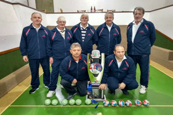 Foto - CRP “A” e Farrapos Vista Alegre conquistam o título do Campeonato de bocha de “2018”.