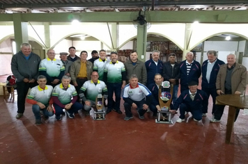 Foto - CRP “A” e Farrapos Vista Alegre conquistam o título do Campeonato de bocha de “2018”.