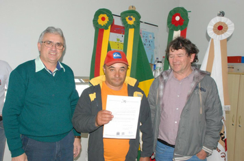 Foto - Entrega de Módulos Sanitários