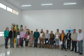 Foto - Entrega de Módulos Sanitários