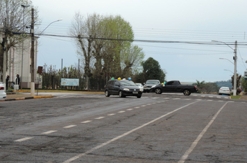 Foto - Homenagem a Pátria em Drive Thru Cívica tem boa participação