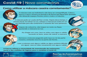 Foto - Máscaras entregues: População elogia iniciativa da Administração Municipal