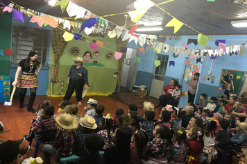 Foto - Muita festança no arraiá da EMEI Maria Schuster