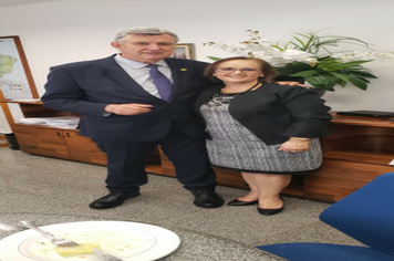 Foto - Primeira Dama integra comitiva que se reuniu com a Ministra da Mulher