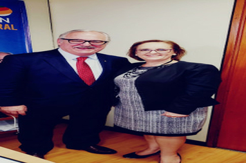 Foto - Primeira Dama integra comitiva que se reuniu com a Ministra da Mulher