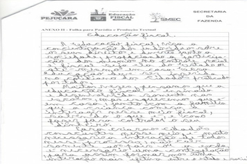 Foto - Resultado do Concurso de Educação Fiscal